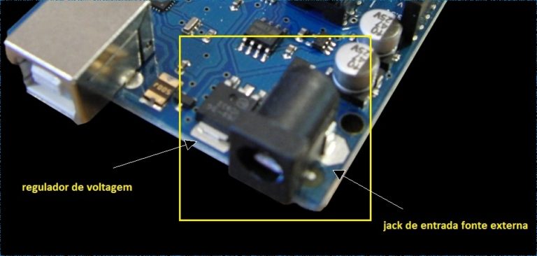 Energizando o Arduino – EADuino